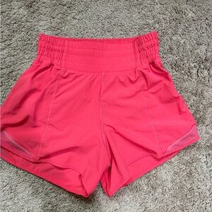 lululemon athletica Bright Pink Athletic Shorts